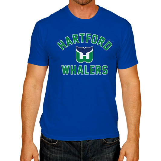 Hartford Whalers NHL Adult Game Day Unisex T-Shirt - Royal