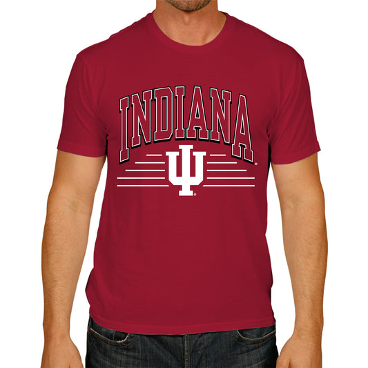 Indiana Hoosiers NCAA Adult Unisex Overtime Classics T-Shirt - Cardinal
