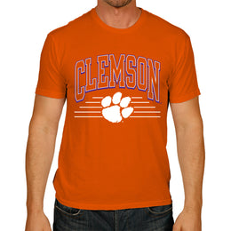 Clemson Tigers NCAA Adult Unisex Overtime Classics T-Shirt - Orange