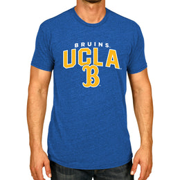 UCLA Bruins NCAA Adult Unisex Starting Fresh T-Shirt - Blue Heather