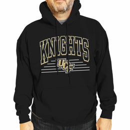 Central Florida Knights NCAA Adult Unisex Overtime Classics Hooded Fleece Sweatshirt - Black