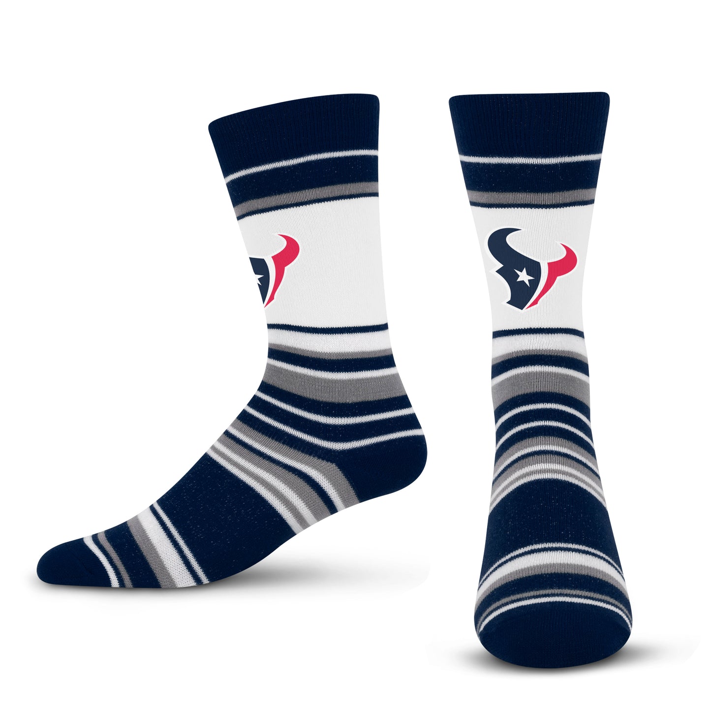 Houston Texans NFL Argyle  Dress Socks - Team Color