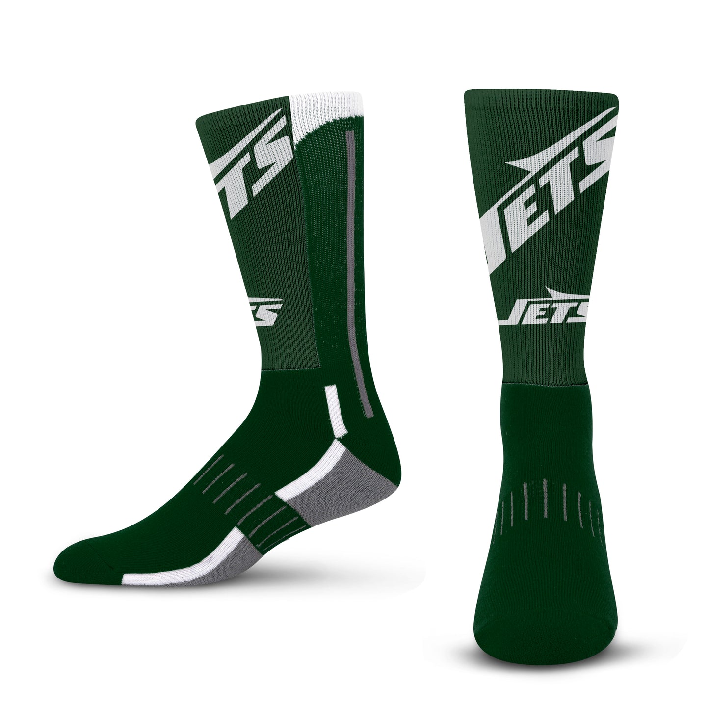 New York Jets NFL V Curve  Socks - Legacy Green