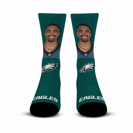 Philadelphia Eagles NFL Youth Roster Player Crew Socks - Green #26