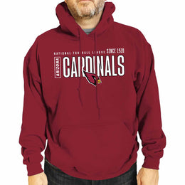 Arizona Cardinals NFL Adult Unisex Modern Endzone Soft Fleece Hooded Sweatshirt - Cardinal