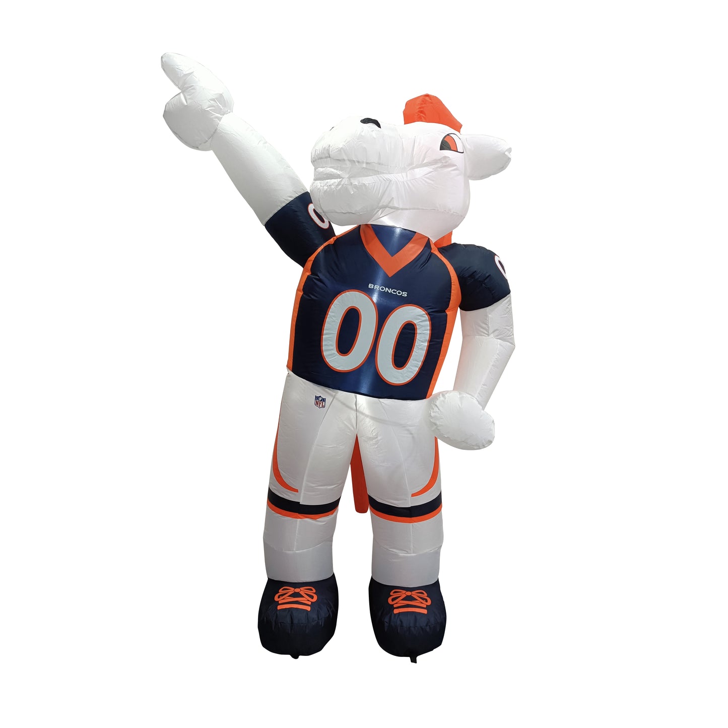 Denver Broncos NFL Team Mascot 7FT Yard Inflatable With LED Lights - Navy