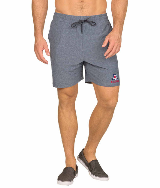 Arizona Wildcats NCAA Men’s University Athletic Performance Shorts - Navy Heather