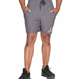 Florida State Seminoles NCAA Men’s University Athletic Performance Shorts - Gray Heather