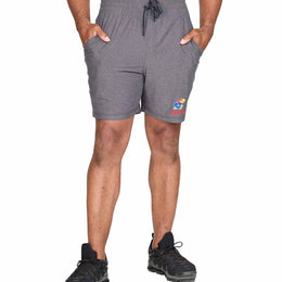 Kansas Jayhawks NCAA Men’s University Athletic Performance Shorts - Gray Heather