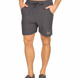 Purdue Boilermakers NCAA Men’s University Athletic Performance Shorts - Black Heather