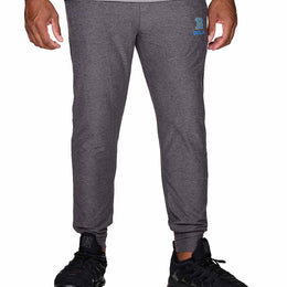 UCLA Bruins NCAA Men’s University Cloud Jersey Performance Jogger Pants with Drawstring Waistband - Gray Heather