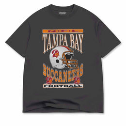 Tampa Bay Buccaneers Franchise Oversized Men's NFL Cotton Tee - Black
