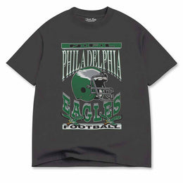Philadelphia Eagles Franchise Oversized Men's NFL Cotton Tee - Black