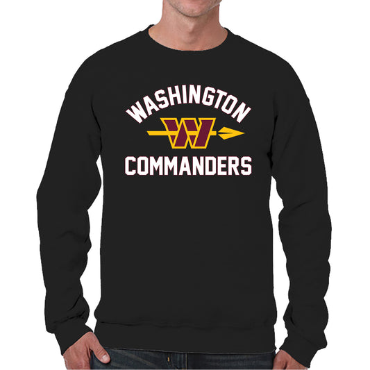 Washington Commanders  Gameday Crewneck Sweatshirt - Black