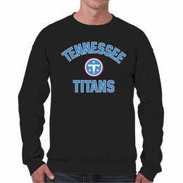 Tennessee Titans NFL Gameday Adult Crewneck Sweatshirt - Black