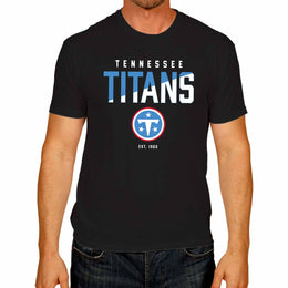 Tennessee Titans NFL Color Block Tee - Black