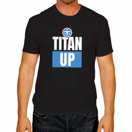 Tennessee Titans NFL Adult Team Slogan Short Sleeve Lightweight T Shirt - Black