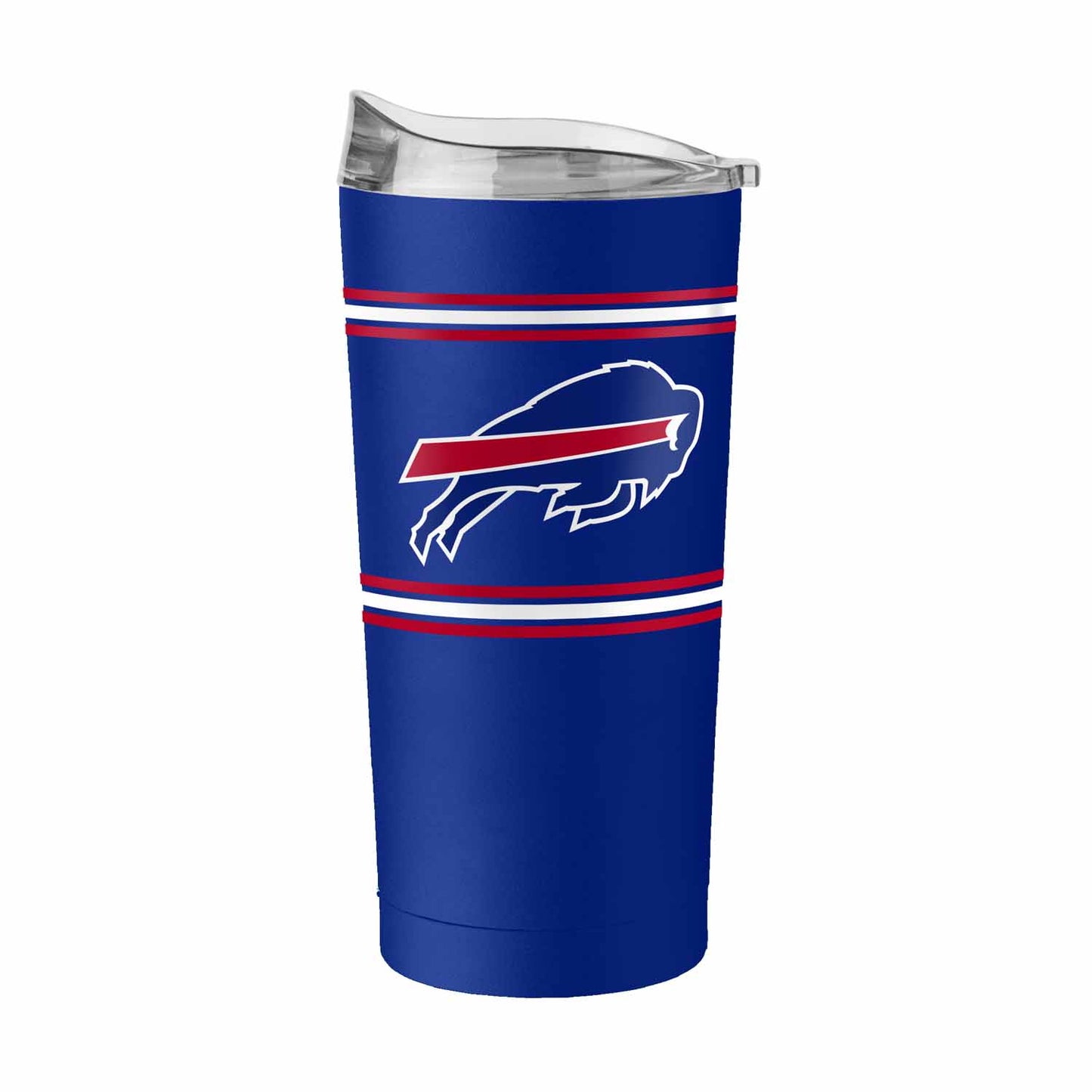 Buffalo Bills  20 oz Stripe Powder Coat Tumbler Vacuum Insulated - Royal
