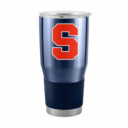 Syracuse Orange NCAA University 30oz Stainless Steel Vacuum Insulated Game Day Tumbler with Silicone Grip - Navy