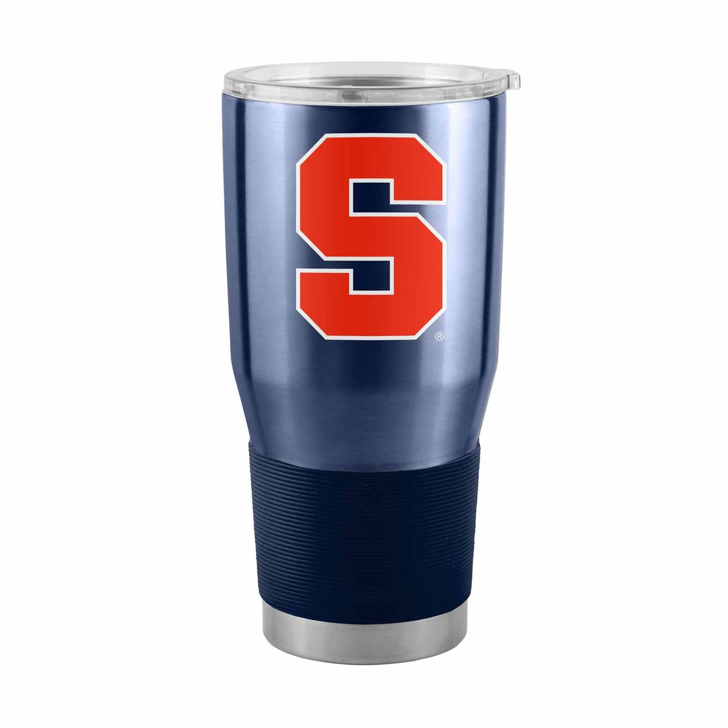 Syracuse Orange NCAA University 30oz Stainless Steel Vacuum Insulated Game Day Tumbler with Silicone Grip - Navy