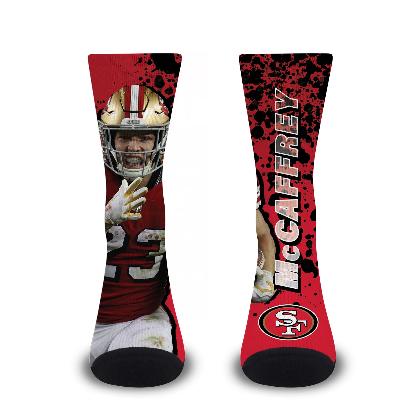 San Francisco 49ers Youth NFL Player Stripe Sock - Red