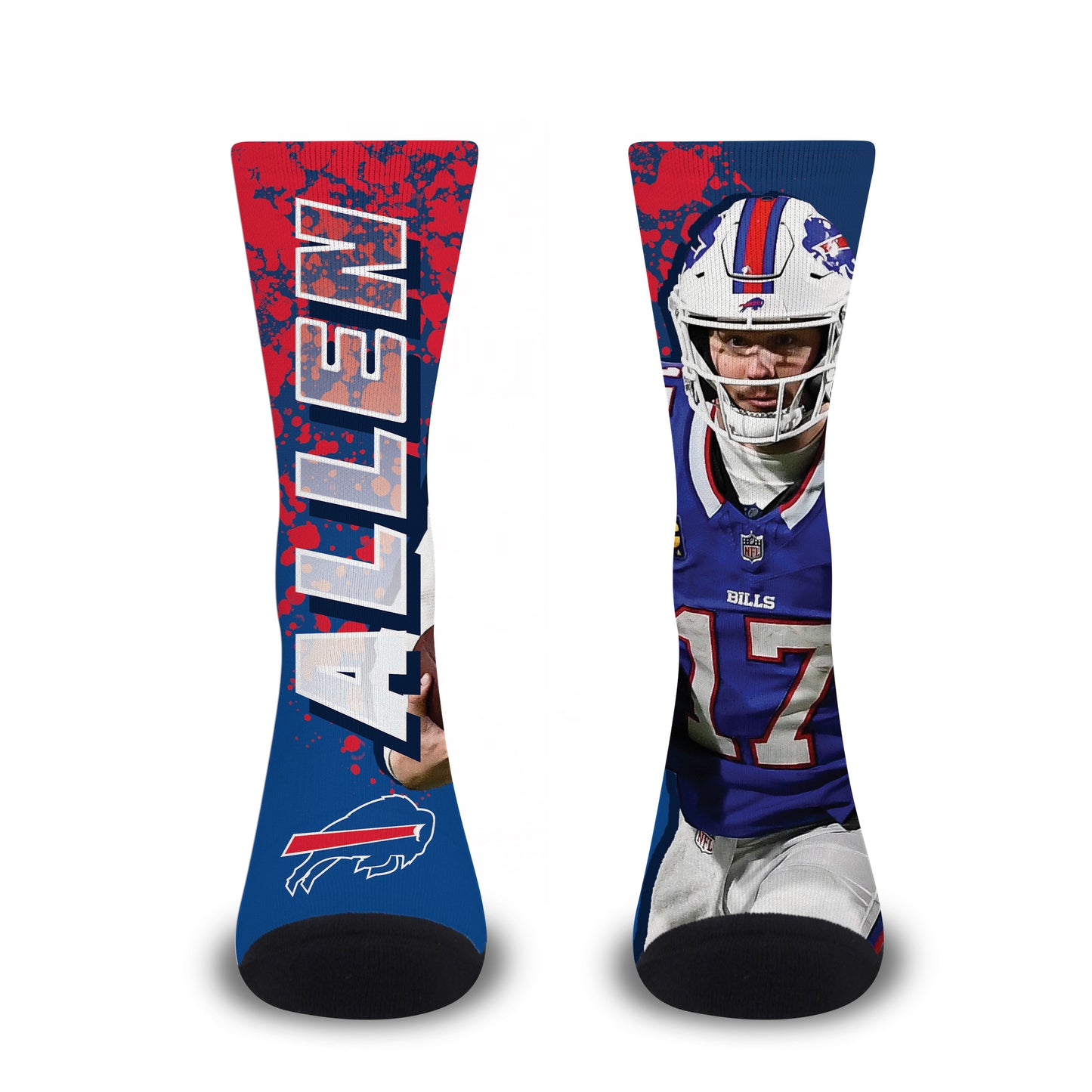 Buffalo Bills NFL Youth Player Stripe Sock - Blue