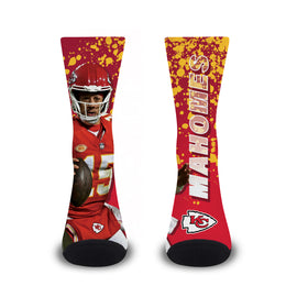 Kansas City Chiefs NFL V Curve Socks - Red #15