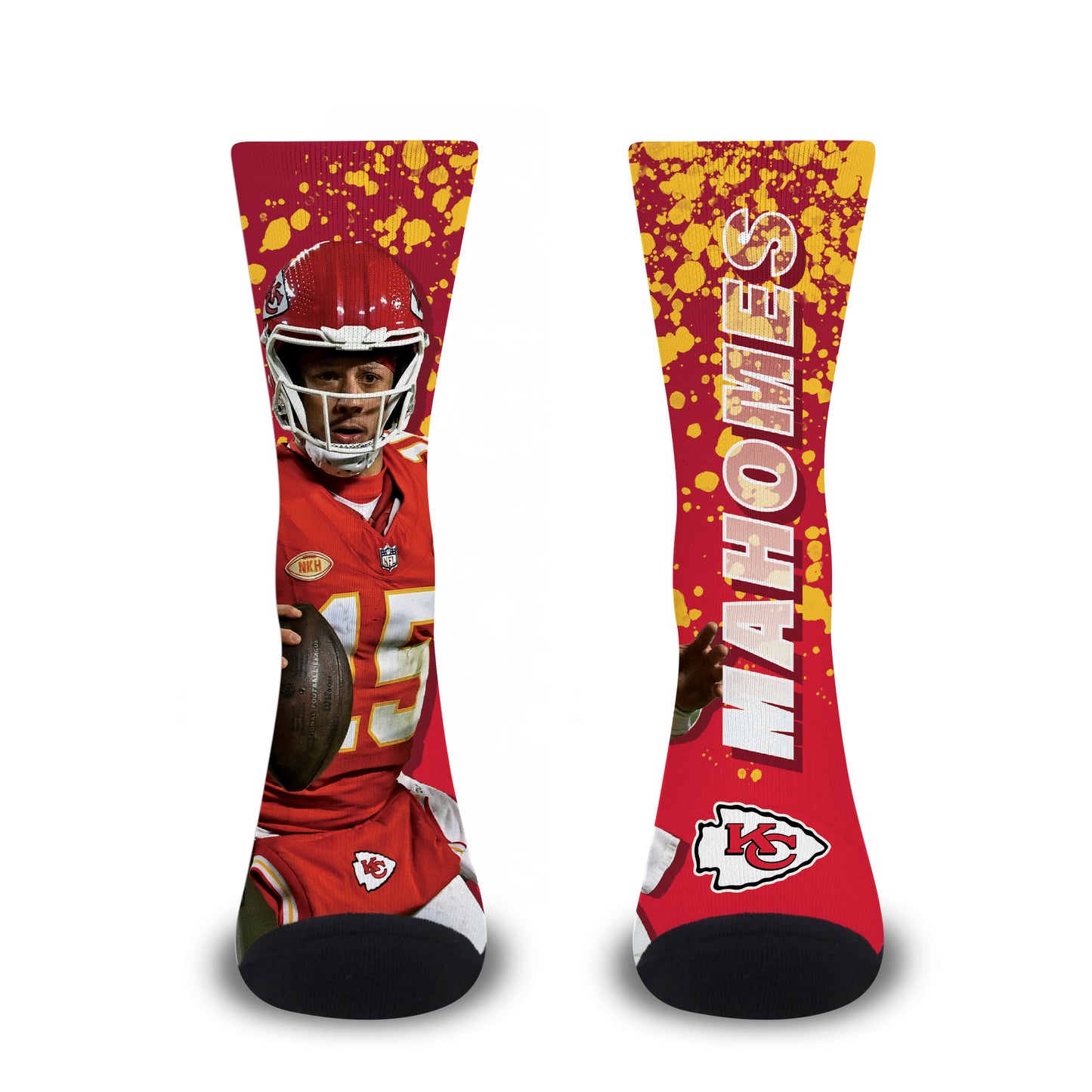 Kansas City Chiefs NFL V Curve Socks - Red #15