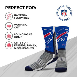 Buffalo Bills NFL V Curve  Socks - Blue