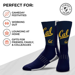 Cal Golden Bears NCAA Youth University Socks - Navy