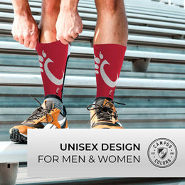 Cincinnati  Bearcats NCAA Youth University Socks - Red