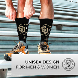 Colorado Buffaloes NCAA Youth University Socks - Team Color