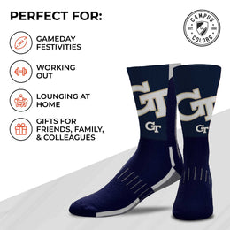 Georgia Tech Yellowjackets NCAA Youth University Socks - Team Color