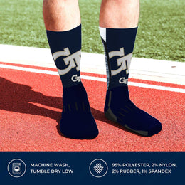 Georgia Tech Yellowjackets NCAA Youth University Socks - Team Color