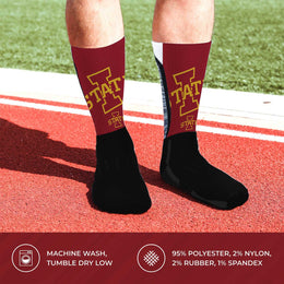 Iowa State Cyclones NCAA Youth University Socks - Black