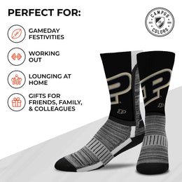 Purdue Boilermakers NCAA Youth University Socks - Black