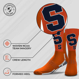 Syracuse Orange NCAA Youth University Socks - Orange