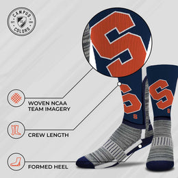 Syracuse Orange NCAA Youth University Socks - Navy
