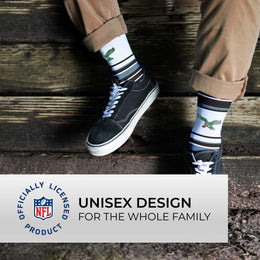 Philadelphia Eagles NFL Argyle  Dress Socks - Team Color