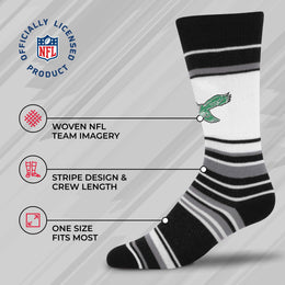 Philadelphia Eagles NFL Argyle  Dress Socks - Team Color