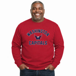 Washington Capitals NHL Gameday Crewneck Sweatshirt Men Women Unisex - Red