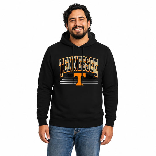 Tennessee Volunteers  Overtime Classics Fleece Hoodie Sweatshirt - Black