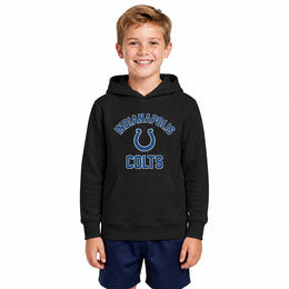 Indianapolis Colts  NFL Youth Gameday Pullover Hoodie Boys Girls - Black