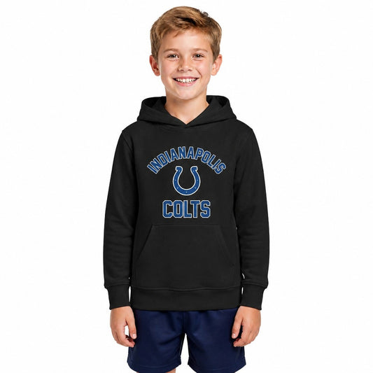 Indianapolis Colts  NFL Youth Gameday Pullover Hoodie Boys Girls - Black