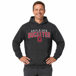 Ohio State Buckeyes  Starting Fresh Fleece Hoodie - Black Heather
