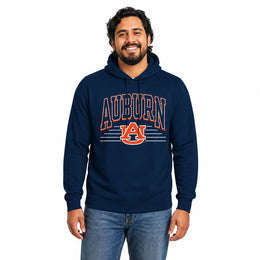 Auburn Tigers  Overtime Classics Fleece Hoodie Sweatshirt - Navy
