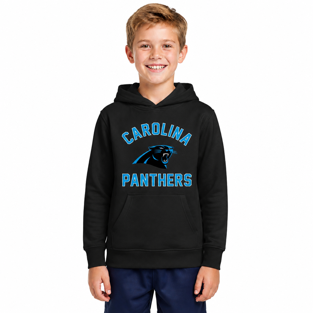 Carolina Panthers Youth Gameday Hoodie Sweatshirt - Black