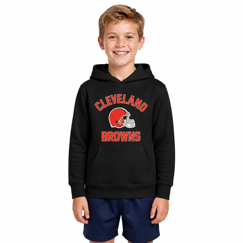 Cleveland Browns Youth Gameday Hoodie Sweatshirt - Gray