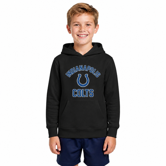 Indianapolis Colts Youth Gameday Hoodie Sweatshirt - Black
