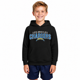 Los Angeles Chargers NFL Youth Starting Fresh Hoodie for Boys and Girls - Black